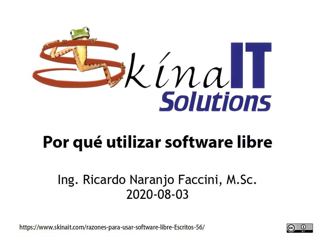 Razones para utilizar software libre