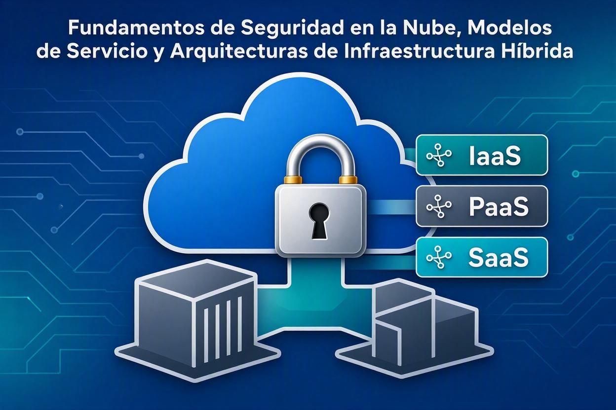 Fundamentos de Seguridad en la Nube, Modelos de Servicio y Arquitecturas de Infraestructura H&iacute;brida